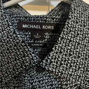Michael Kors Monochrome Script Shirt